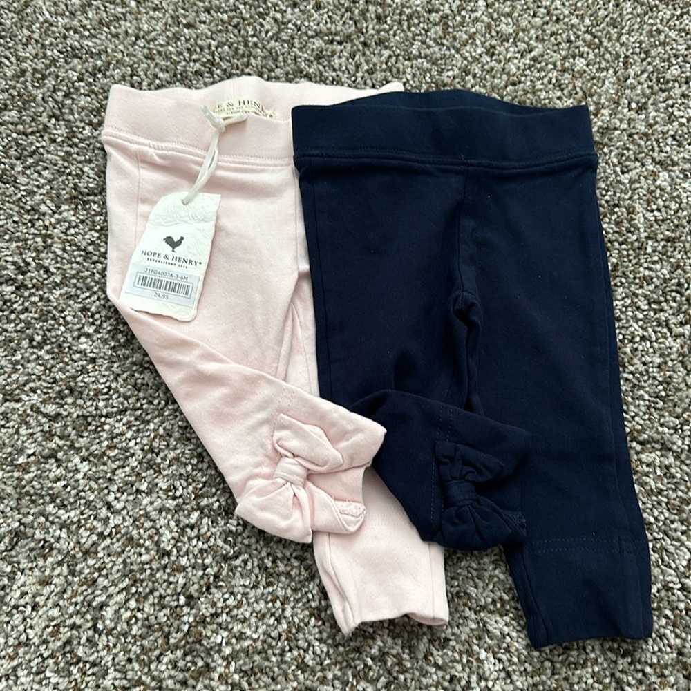 Organic cotton leggings set